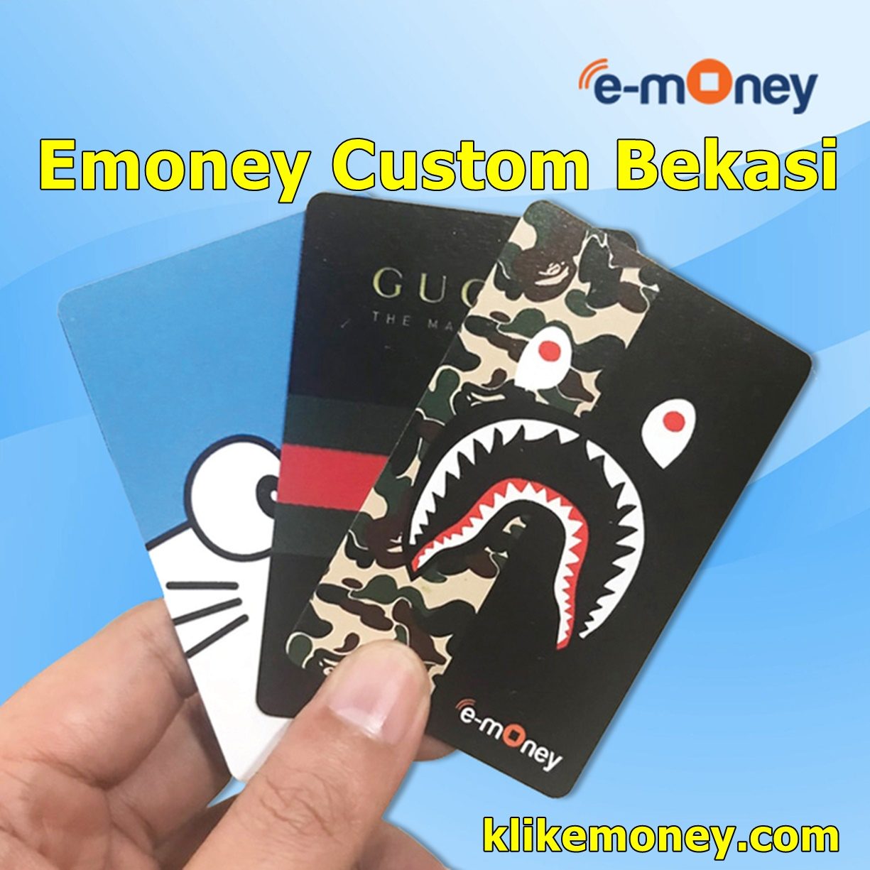 Emoney Custom Bekasi Proses Cepat Bergaransi